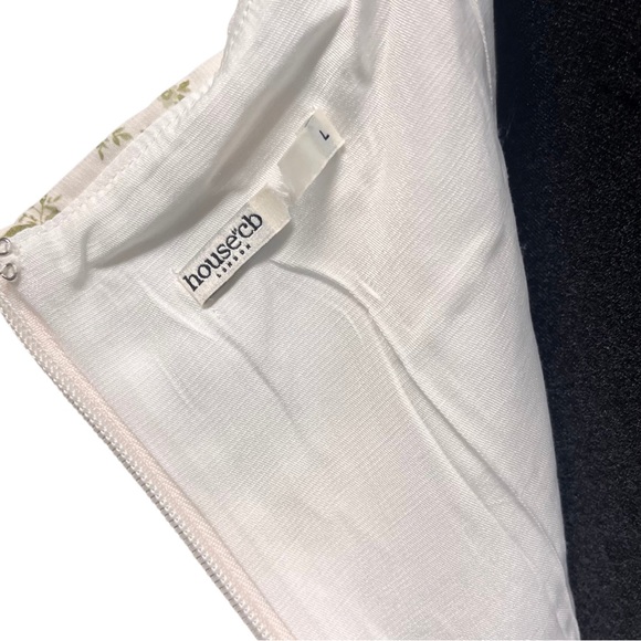 NWOT HOUSE OF CB 'Christiana' Garden Print Mini Dress  - L *47 - Picture 10 of 12